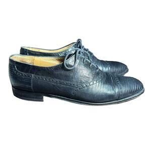 Monticelli Leather Oxford Dress Shoes - Size 9.5